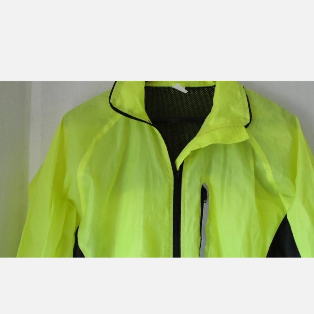 Hilton Wear Cycling Running Reflective lightweight rain jacket breathable Large - Picture 5 of 5
